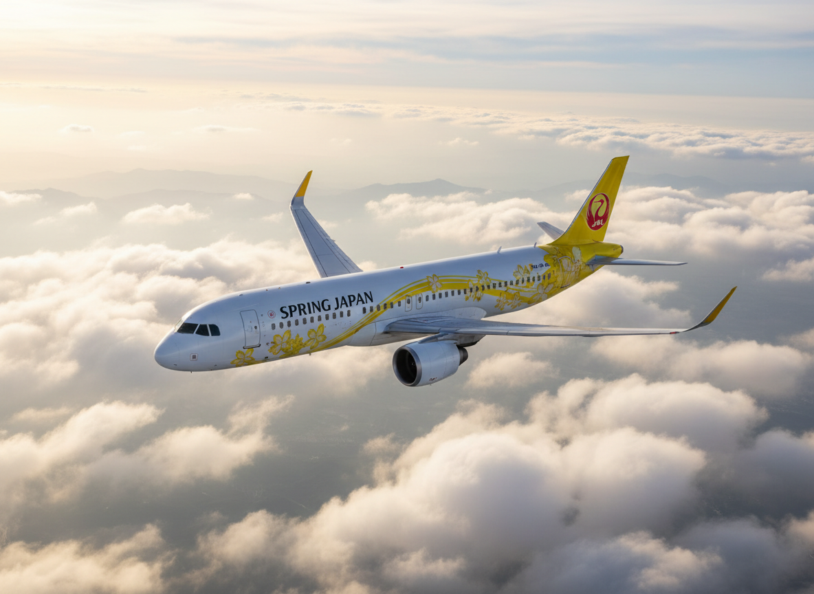 Spring Japan aircraft