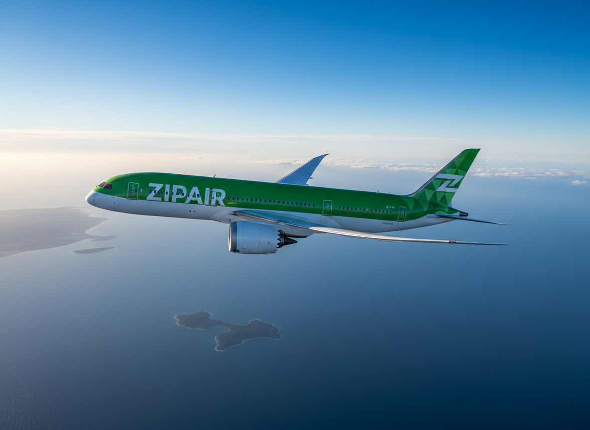 ZIPAIR Tokyo aircraft